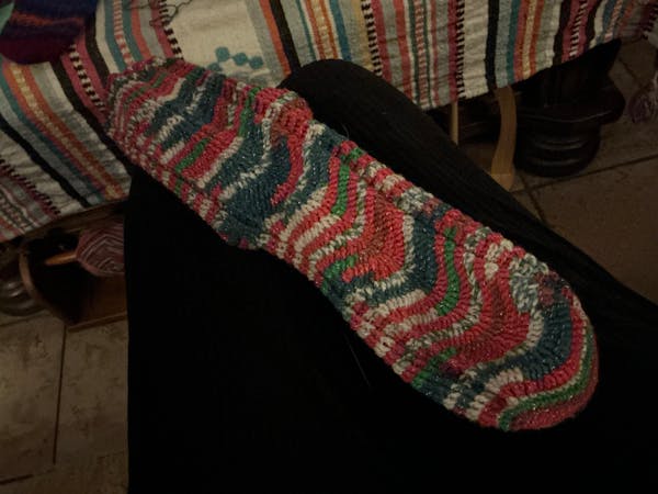 Proeverij sokkencollectie Kerst 2025