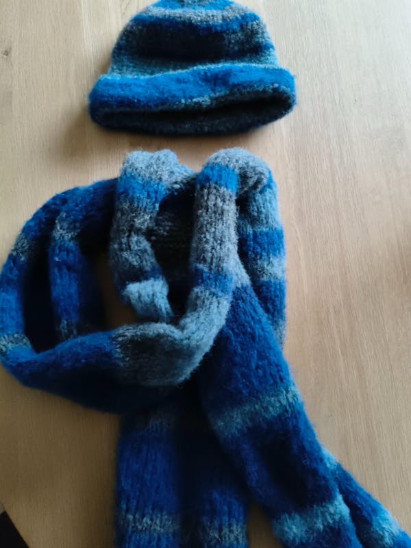 Breipakket Gigante sjaal met franjes