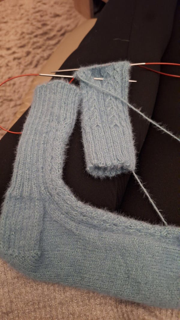 Cosy Socks 006 Saliegroen