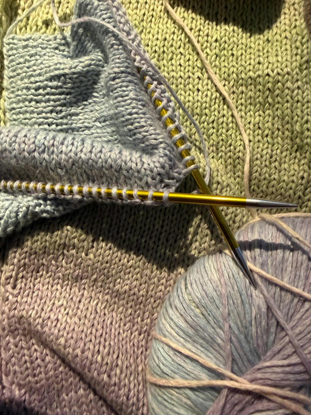 Lana Grossa Rainbow breinaalden - 40 cm