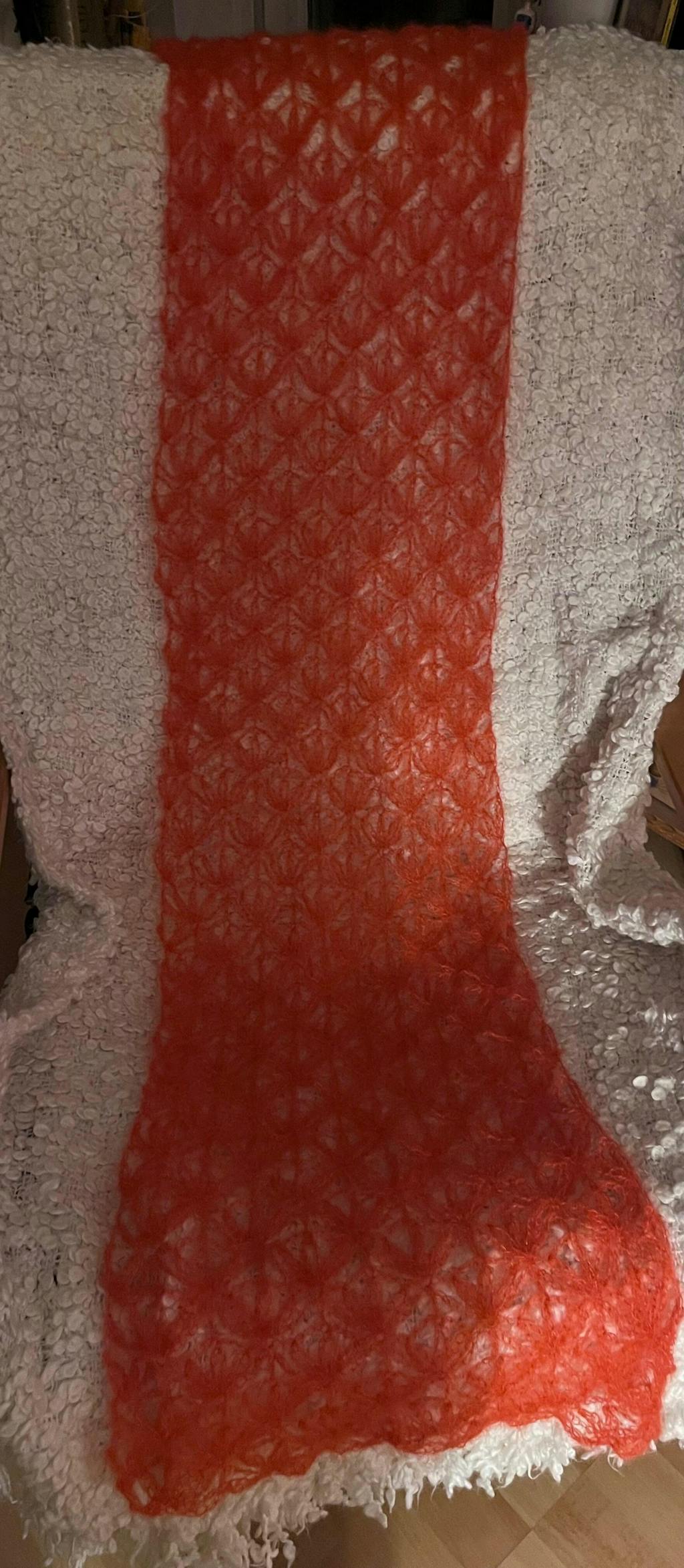 Haakpakket Silkhair ajoursjaal