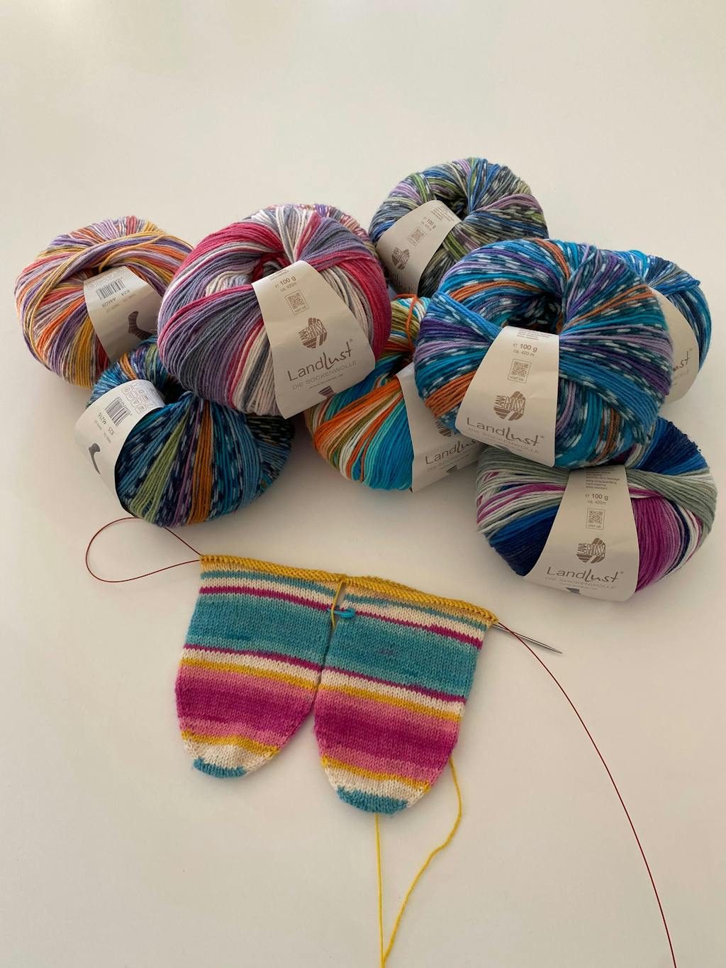 Sokkenwolproeverij Landlust