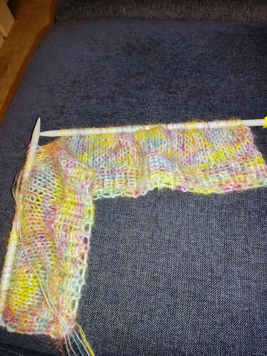 Breipakket Bernadette vest - Silkhair Hand-Dyed