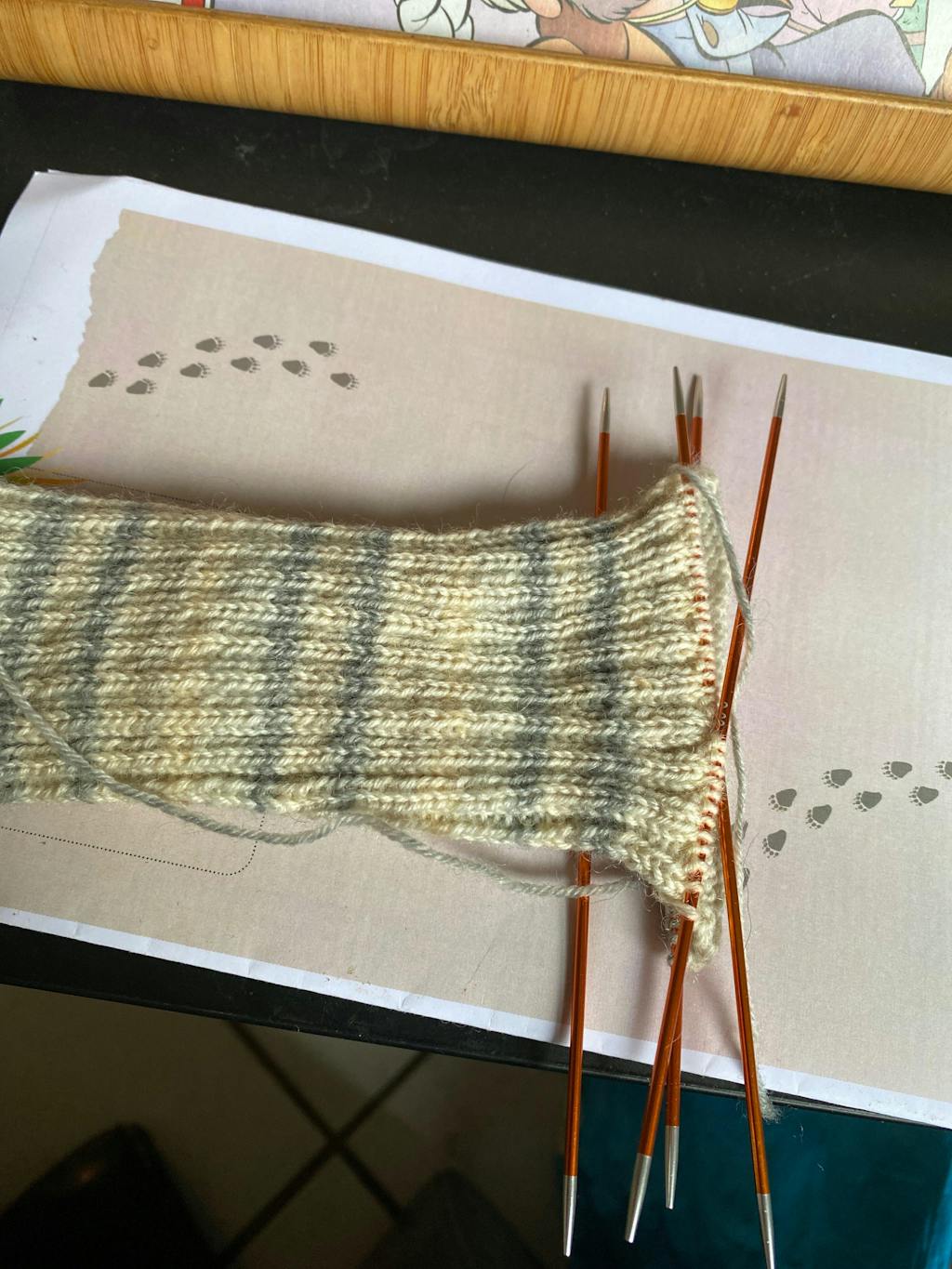 Sokkenbreinaalden 15cm aluminium Rainbow