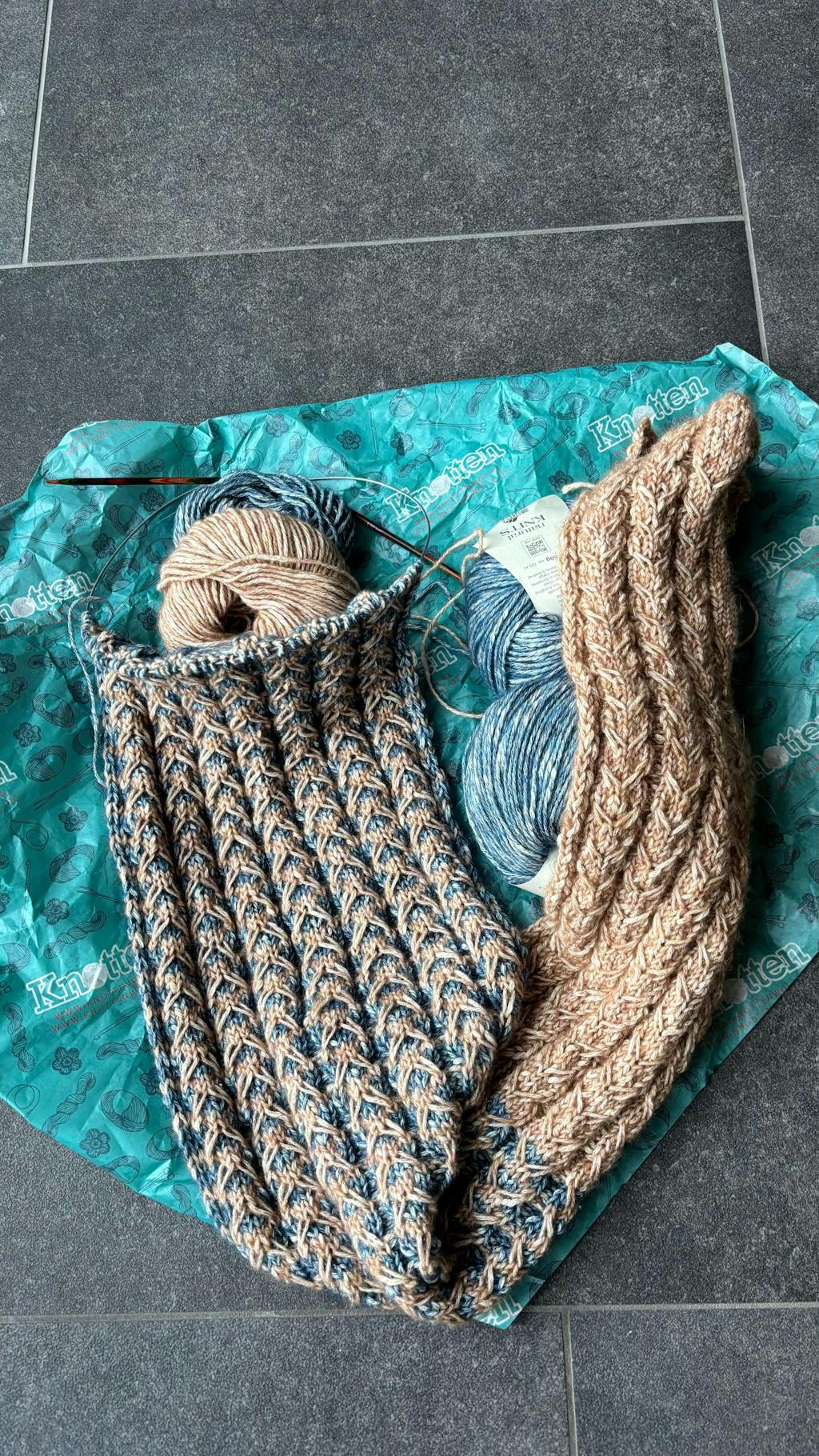 Breipakket Lizas Solo Lino sjaal - Bottoni