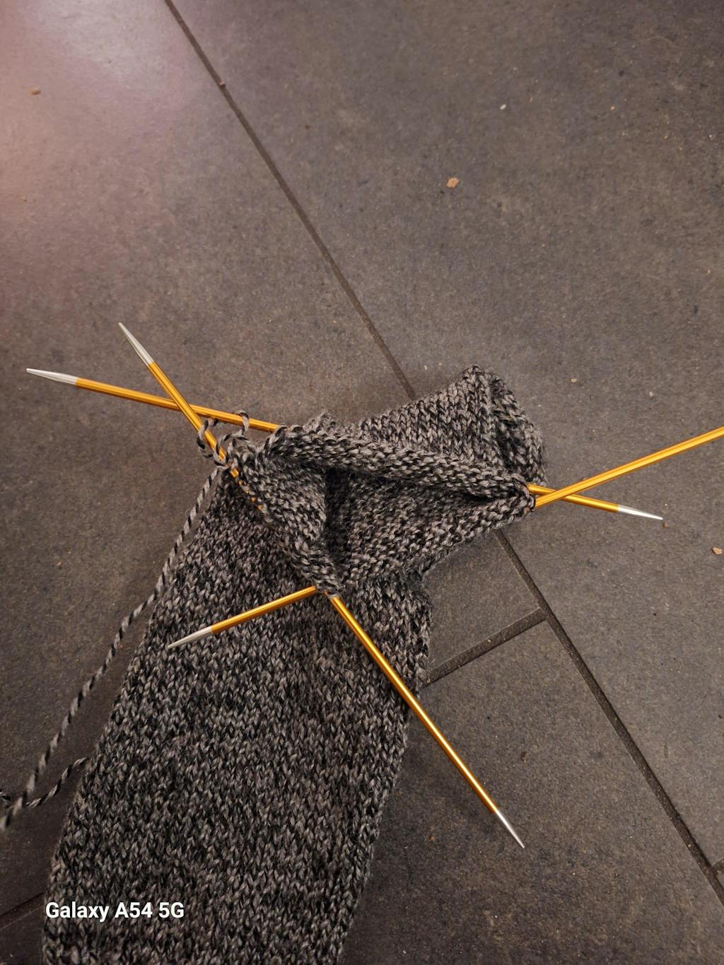 Sokkenbreinaalden 20cm aluminium Rainbow