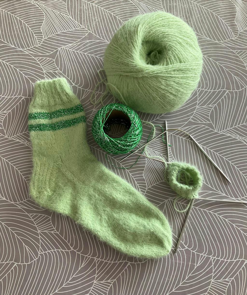 Breipakket Cosy Glittersokken