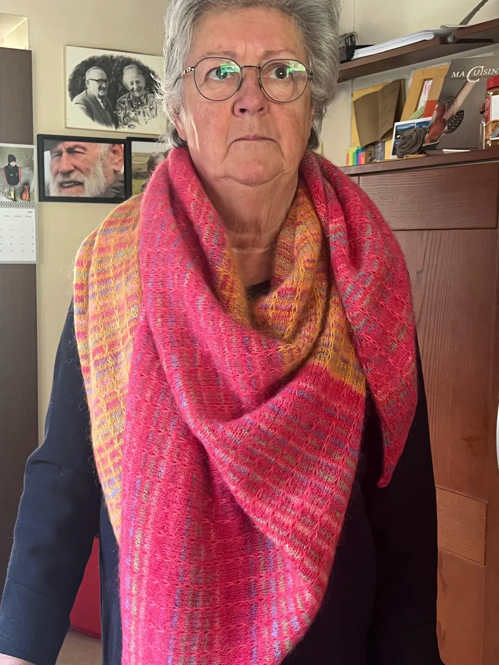 Cosy Socks Multi Stripes 152 Tulpenrood/vioolblauw/zalmroze/roze/lichtgroen