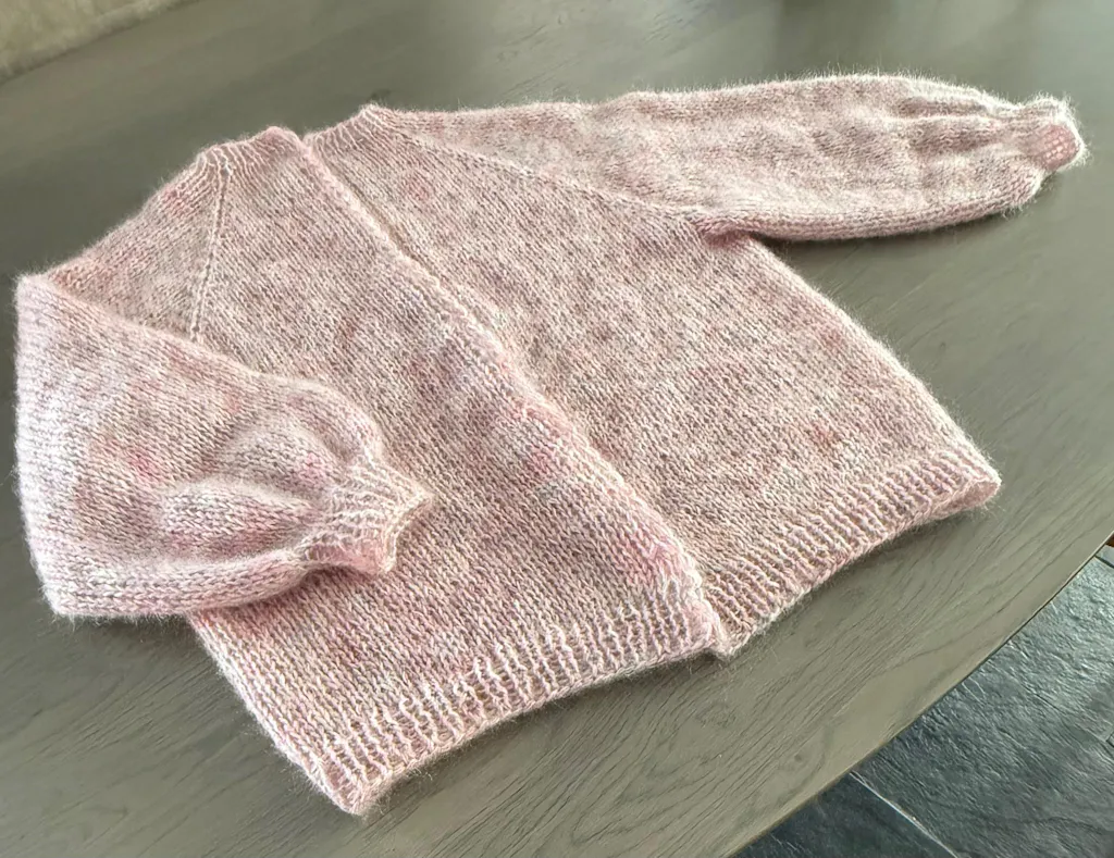 Breipakket Bernadette vest - Silkhair Hand-Dyed