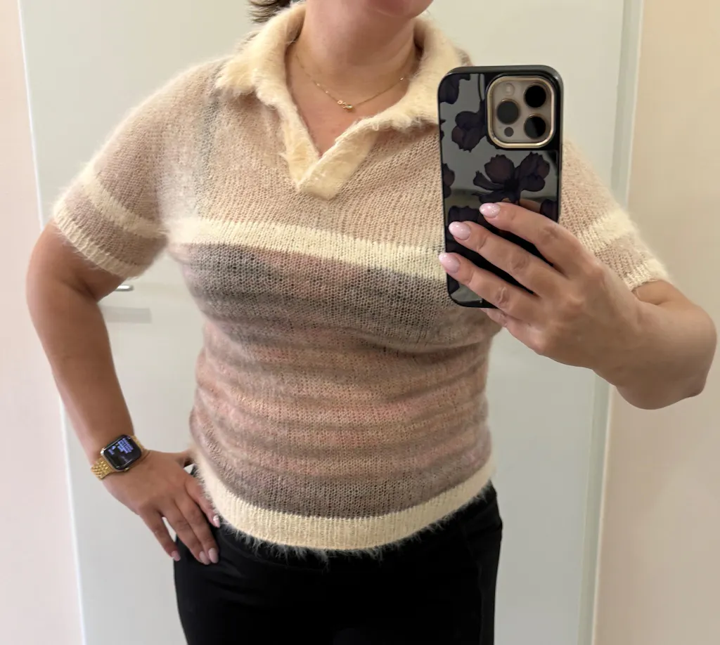 Cottonhair 105 Mauve/roze/zacht roze/beige/taupe