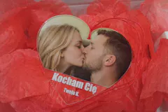 Zdjęcie i tekst - Prezent na każdą okazję -  Personalizowana zawieszka do samochodu