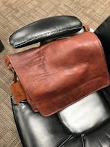 Kodiak Leather Co. 30L Weekender Duffel Antique Brown