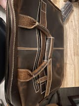 Buffalo Leather Messenger – Kodiak Leather Co.