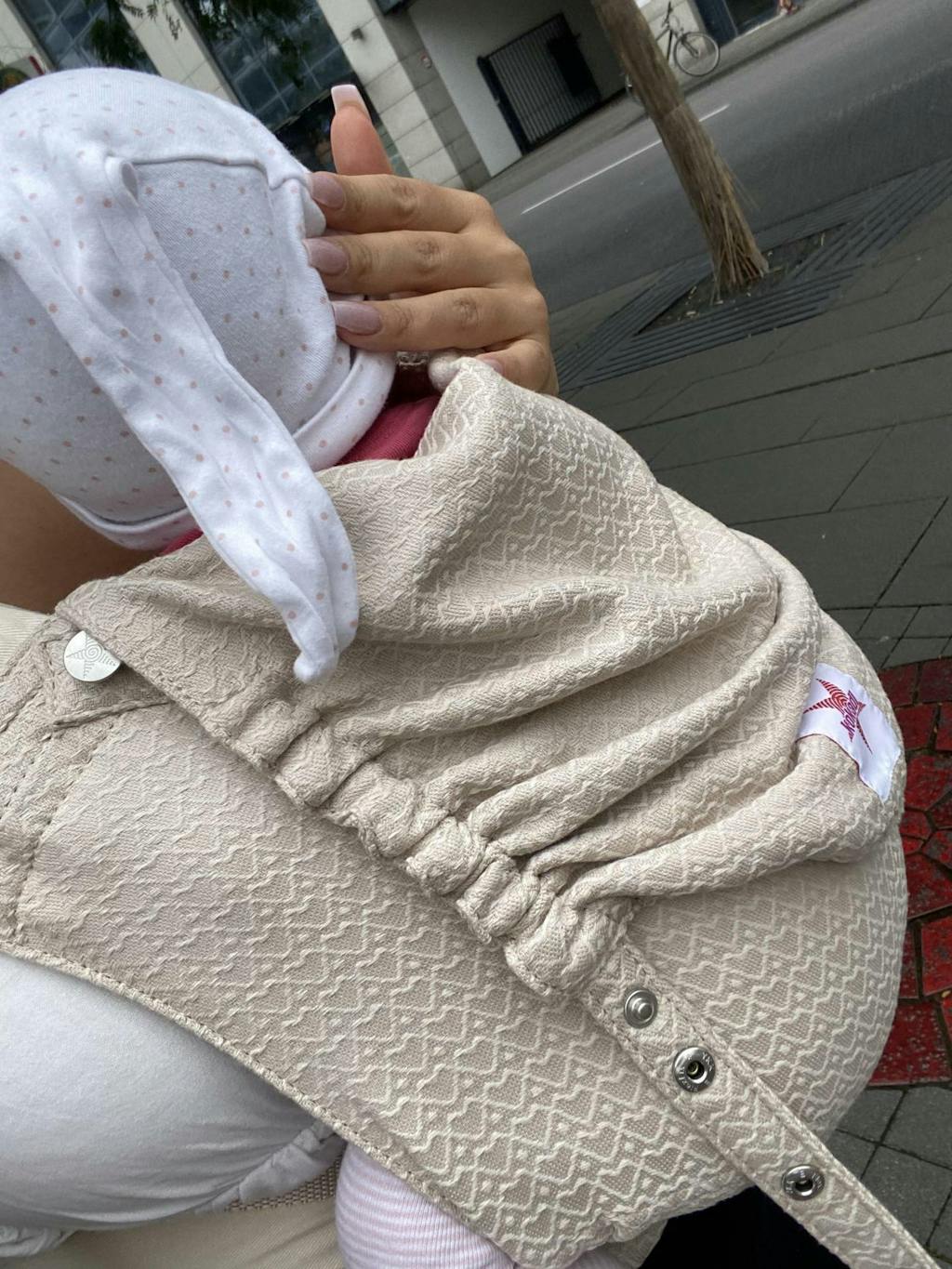 Babytrage Flip Heart2Heart Cream KOKADI