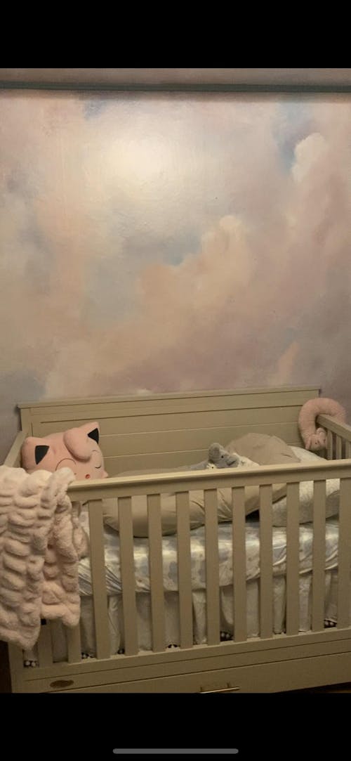 Sweet Dusk Clouds Wallpaper Mural