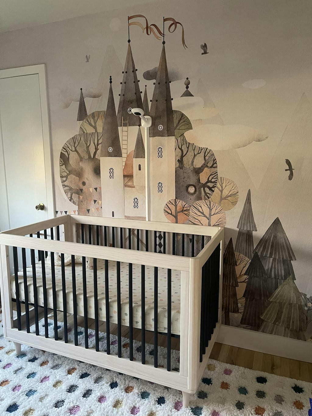 Magic Castle in the Mountains Mural