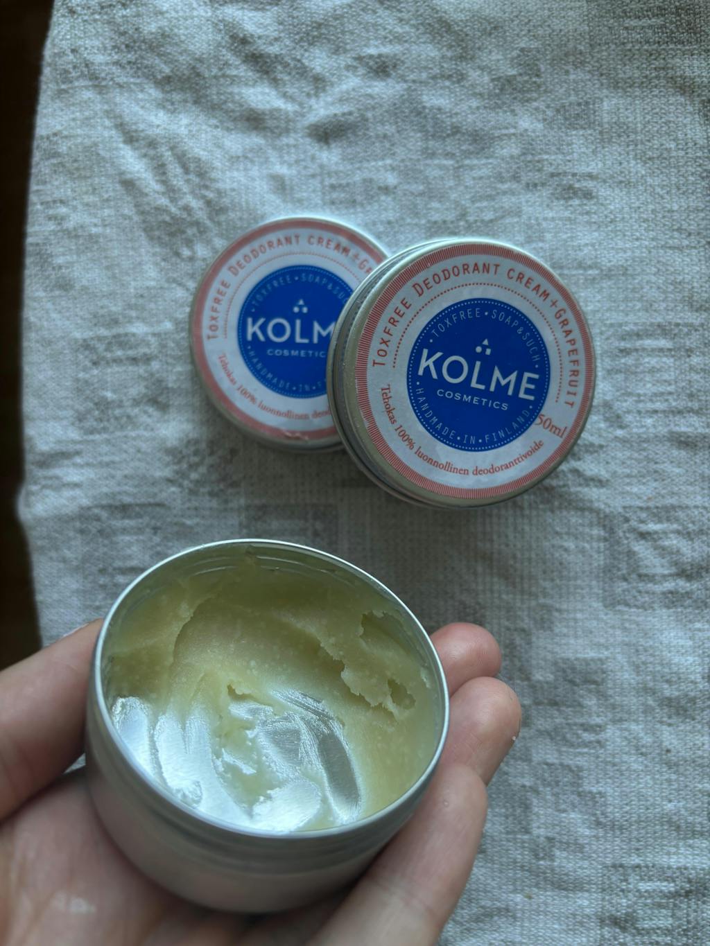 Luonnollinen deodorantti, Greippi