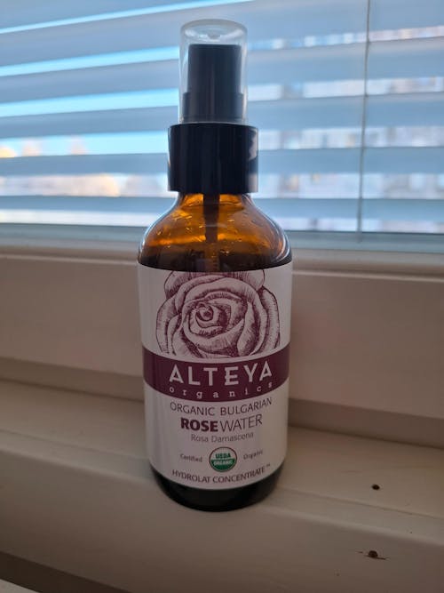 Ruusuvesi, Luomu 120ml