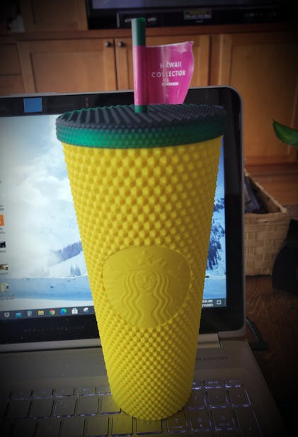 Starbucks Tumbler Pineapple Studded Hawaii Exclusive 