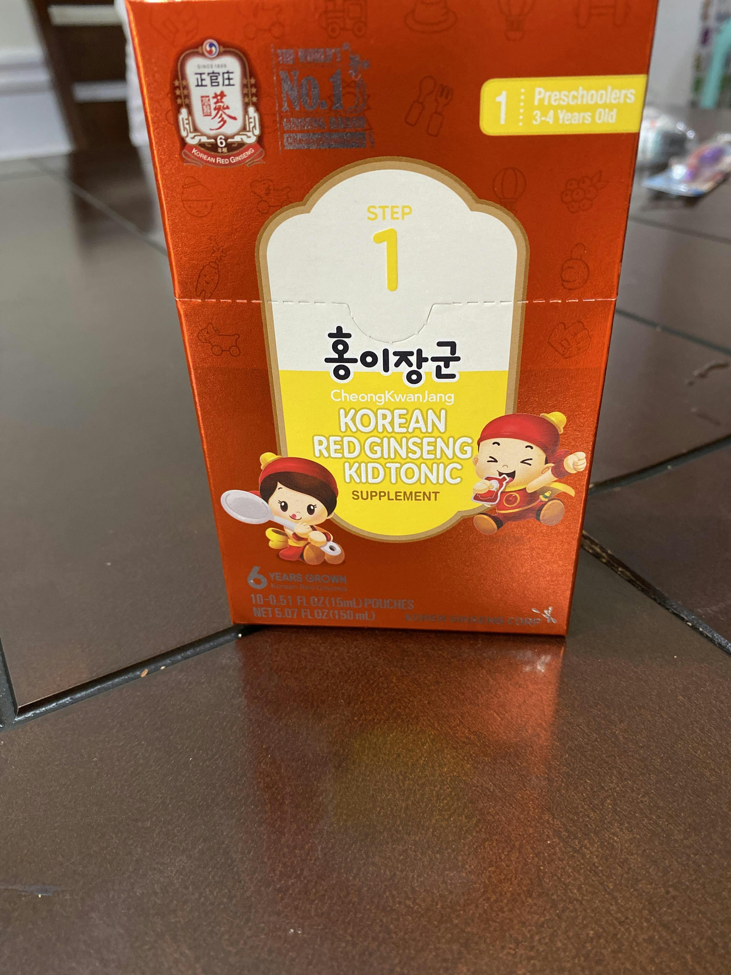 Kid Tonic Step 1 (Ages 3-4) – JungKwanJang®