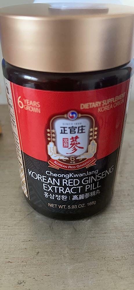 The Most Potent Korean Red Ginseng Extract Pills
