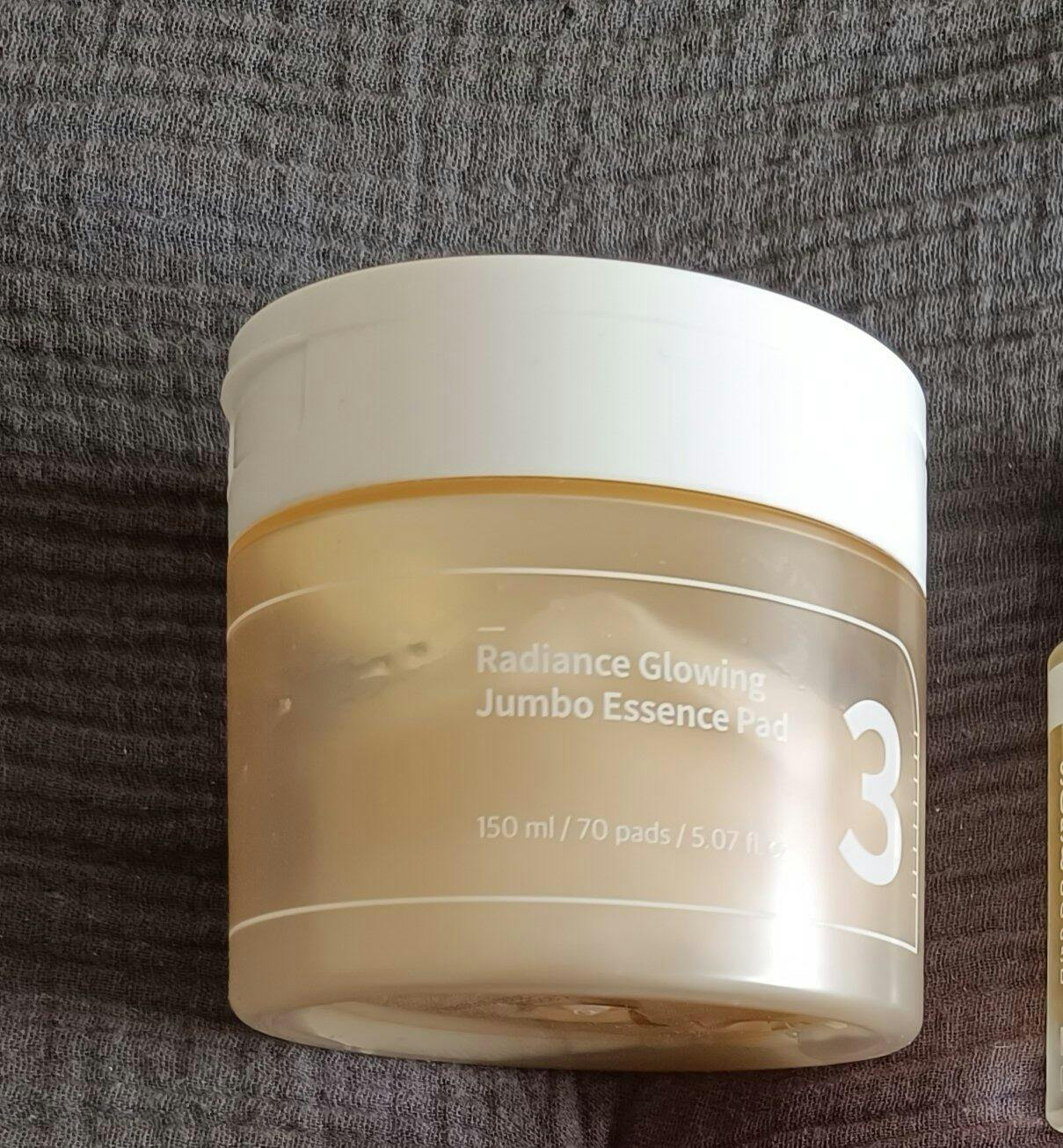 Numbuzin No.3 Radiance Glowing Jumbo Essence Pad I Korean Skincare