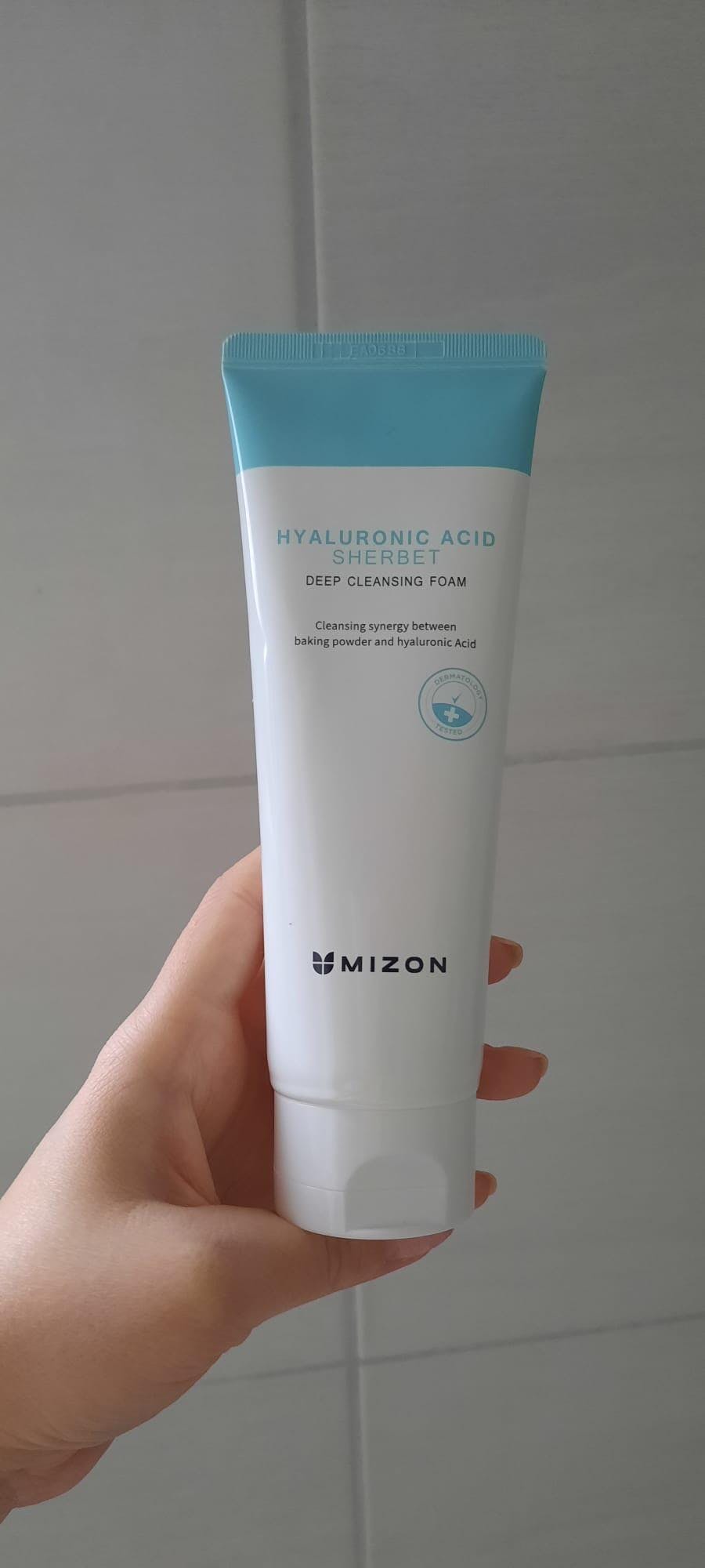 Mizon - Hyaluronic Acid Sherbet Deep Cleansing Foam – Korean-Skincare