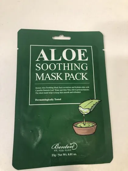 Aloe Soothing Mask Pack