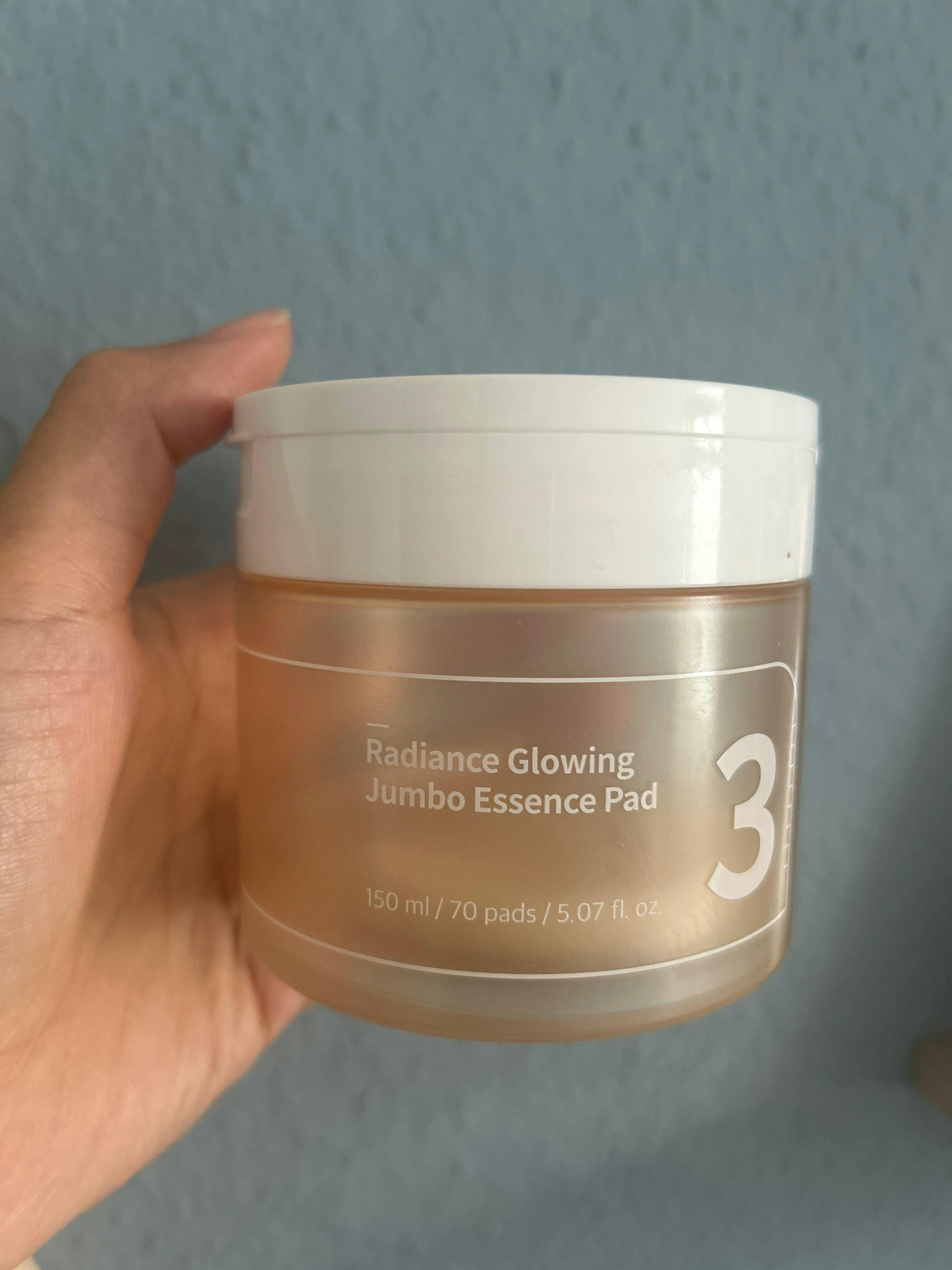 Numbuzin No.3 Radiance Glowing Jumbo Essence Pad I Korean Skincare