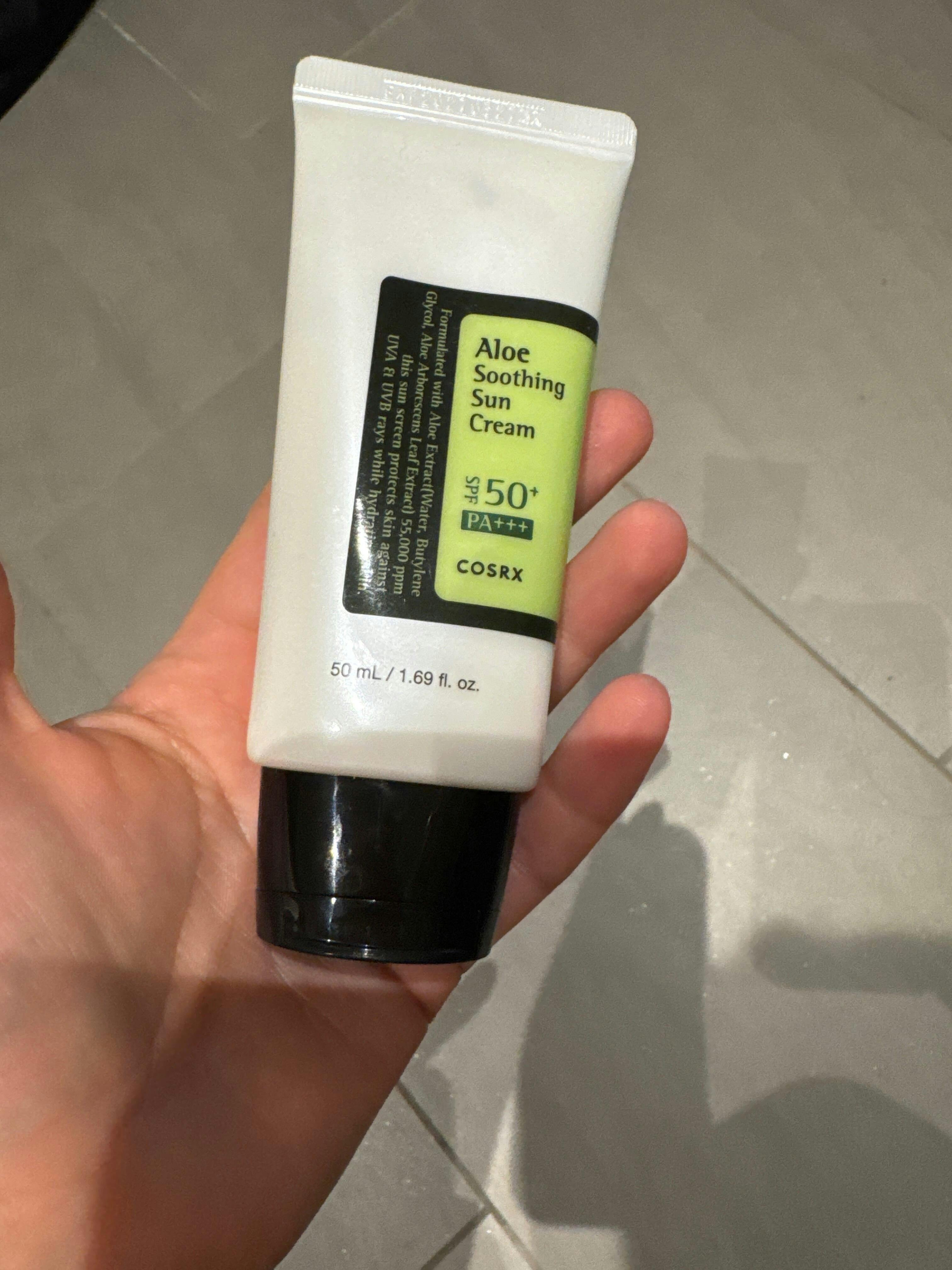 COSRX - Aloe Soothing Sun Cream SPF50+ PA+++ – Korean-Skincare