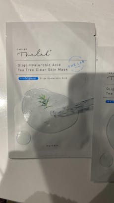 THE LAB - Oligo Hyaluronic Acid Tea Tree Clear Skin Mask 23g - Adet (%5 Çay Ağacı İçeren Cilt Problemlerini Onarıcı Yaprak Maske)