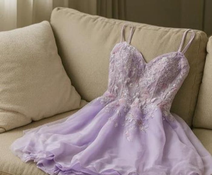 A-line Short Tulle Homecoming Dress With Sequins