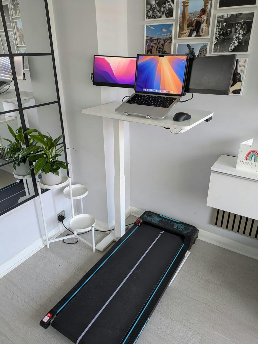Cordless Laptop Standing Desk