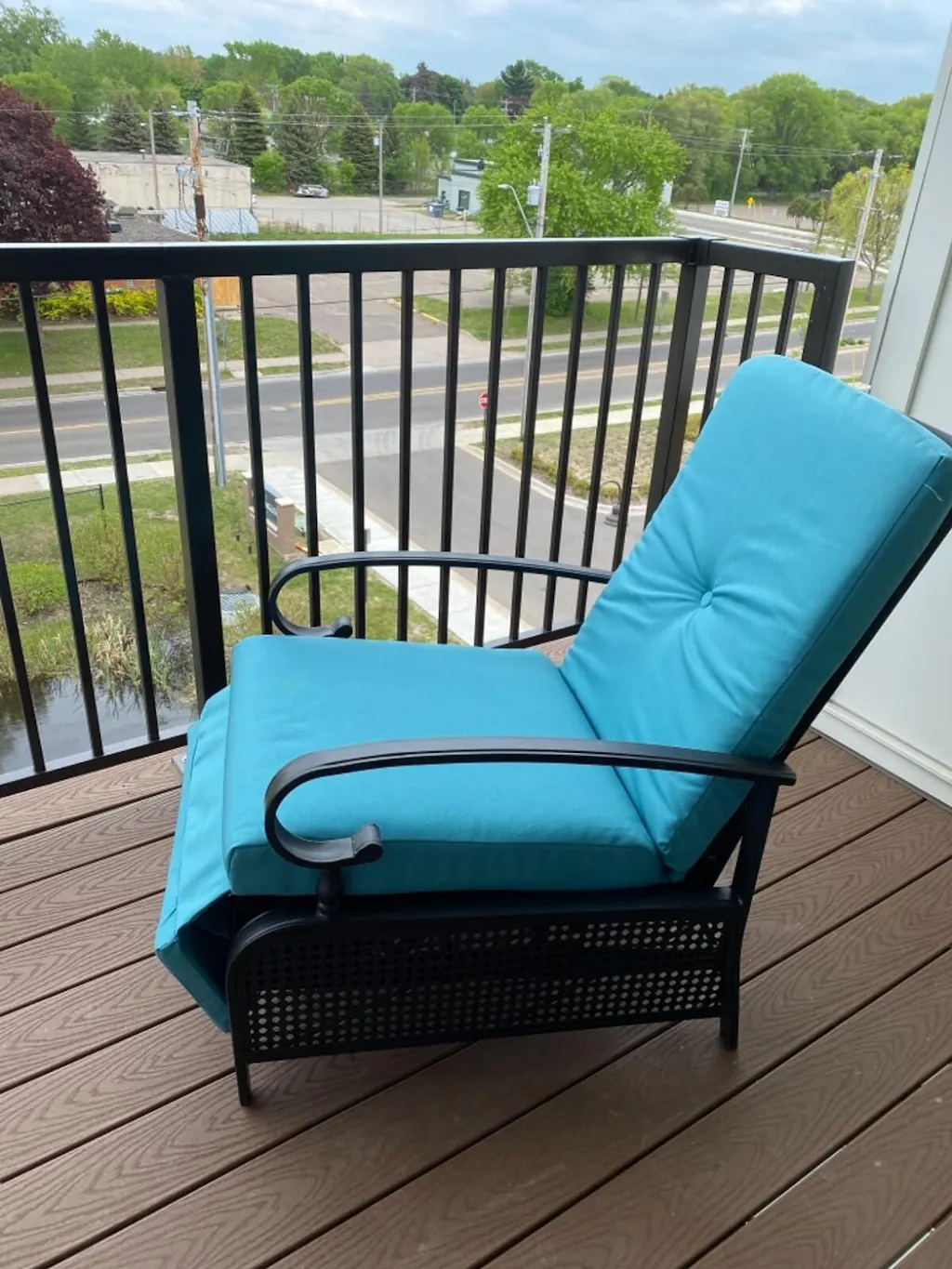 Kozyard Adjustable Patio Reclining Lounge Chair with Strong Extendable ...