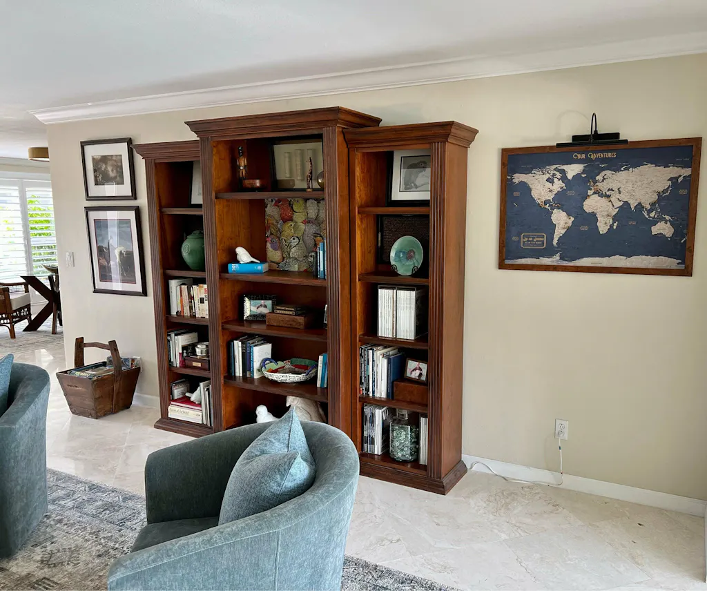 Push Pin Map - Executive Style World Map