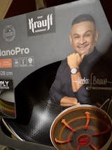 Сковорода WOK з нержавіючої сталі Nano Pro 28 см