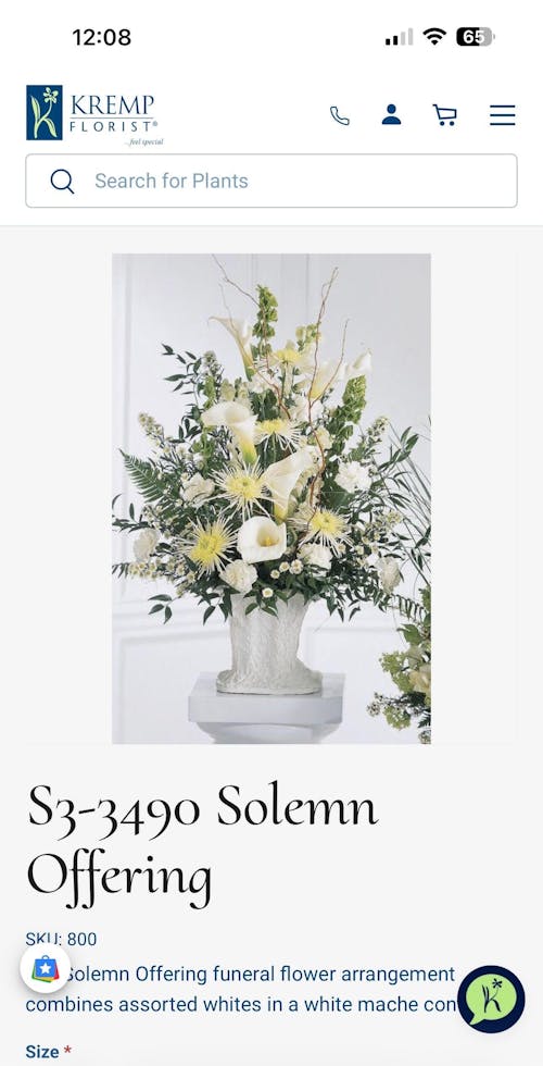 In Our Thoughts Arrangement