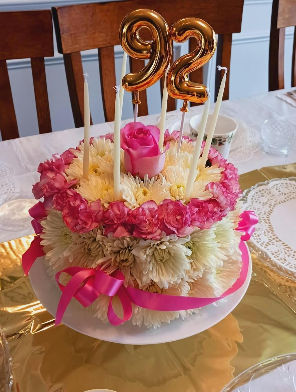 Floral Birthday Cake