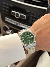 Oyster Perpetual Oystersteel - Green Dial Oyster Tipo Rolex