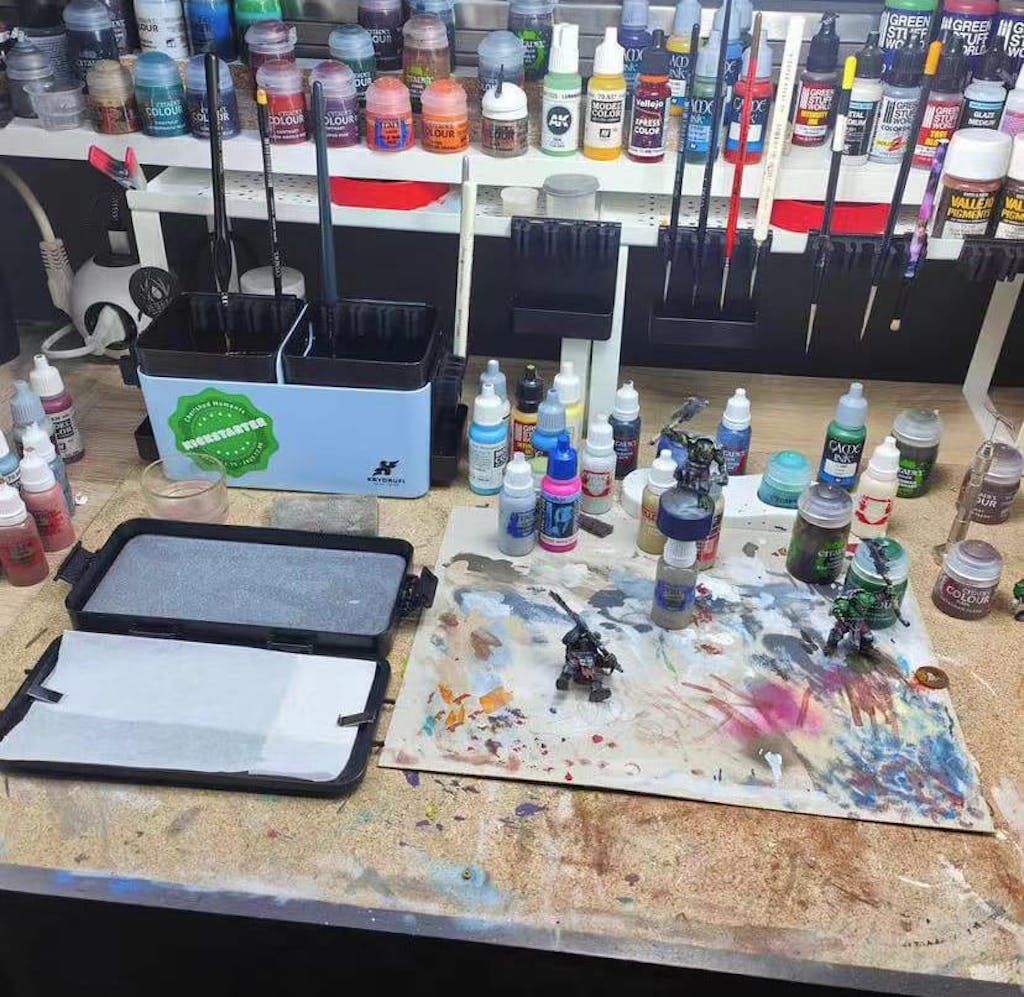 KRYDRUFI 100 Sheets of Wet Palette Paper