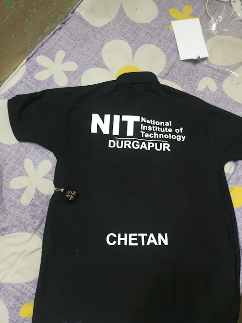 The NIT Durgapur Minimalist Polo Tee - 200GSM
