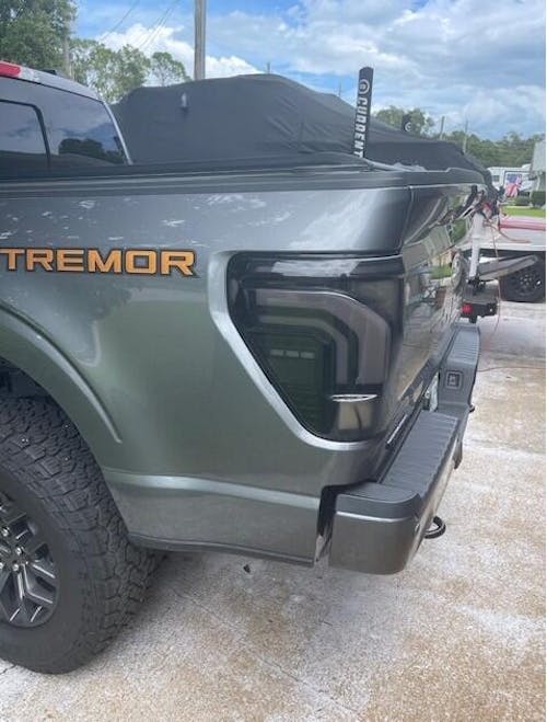 Full LED Tail Light Fit w Blind Spot for 2021-2025 Ford F150 F-150 Sequential Lights