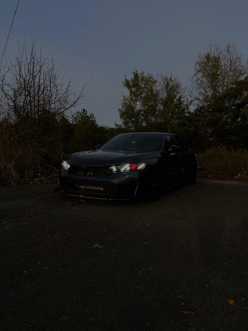 LED Headlight Assembly for 2022-2025 Honda Civic 11th Gen Sedan 4-Door, Plug & Play, Devil Eye, Easy Installation