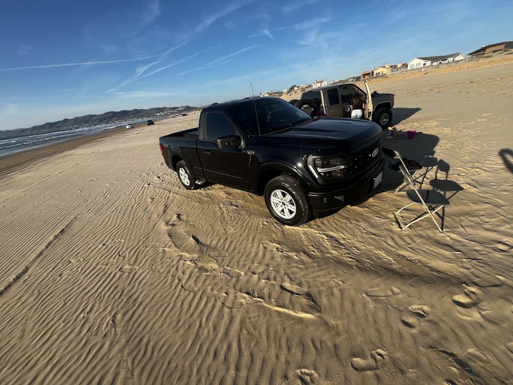 Full LED Headlights Pair for 2024–2025 Ford F-150, Dual-Projector with DRL, Startup & Sequential Turn Animation, Plug & Play for STX / XLT / XL