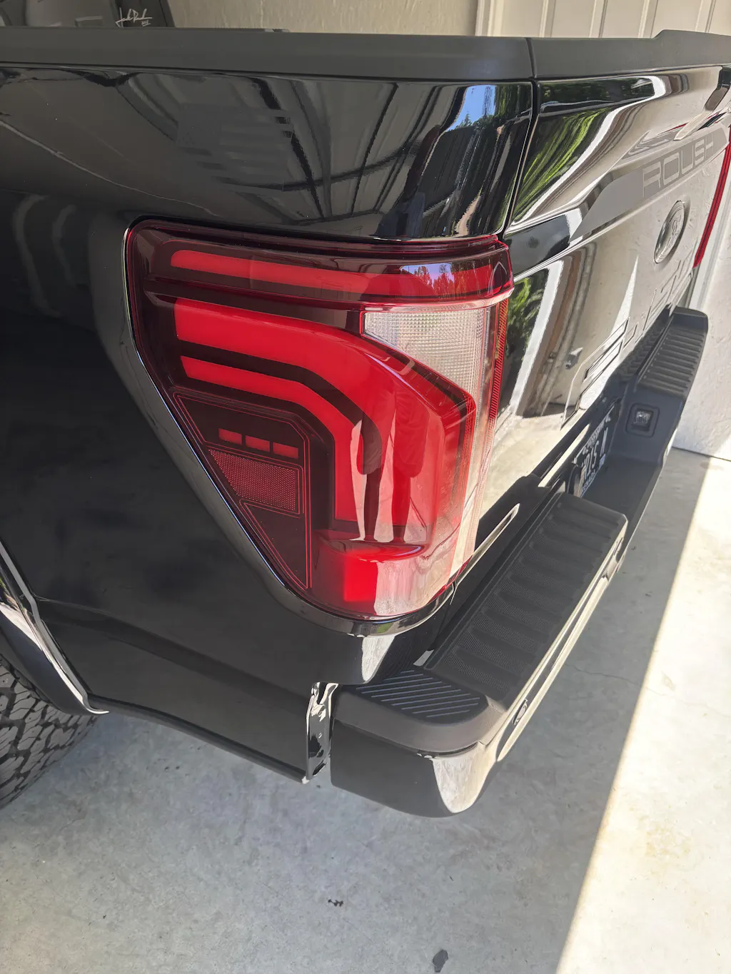 Full LED Tail Light Fit w Blind Spot for 2021-2025 Ford F150 F-150 Sequential Lights