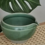 Origami Takaguchi Matcha Bowl Dusk Red