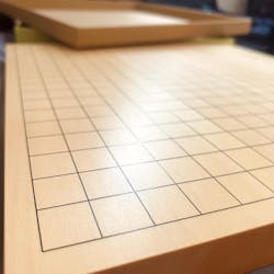 ヒバ卓上碁盤 10号