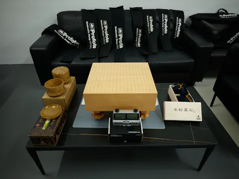 蛤（はまぐり）碁石 ブルーラベル