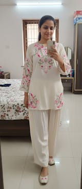 Blush Petal Luxe Ensemble Co-Ord Set