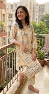 Breezy Bliss Printed Coord Set